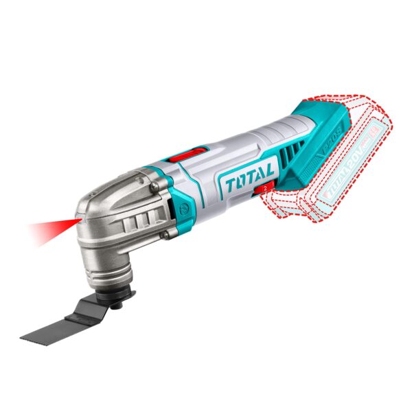Herramienta Multiuso Inalámbrico 20V con Batería y Cargador Total