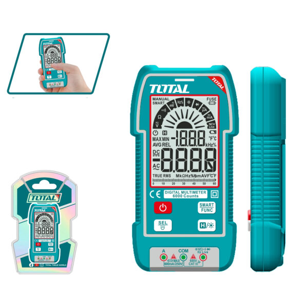 Multitester digital 600V Total