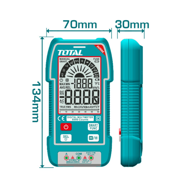 Multitester digital 600V Total