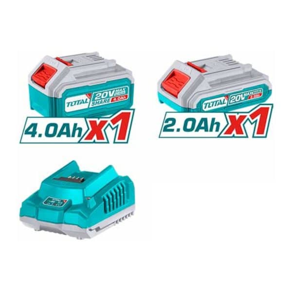 Kit Pistola de Calor y Multiuso Inalámbrico 20V Total