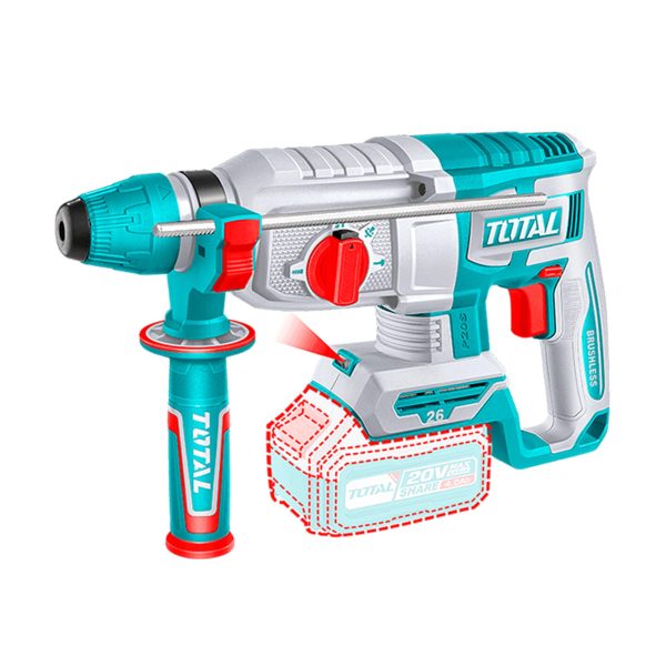Kit Herramientas Inalámbricas 20V 9 Piezas, 2 Baterías y Cargador Total