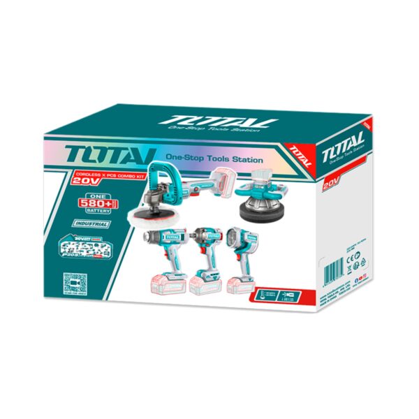 kit Herramientas Inalambricas por 5 piezas Total