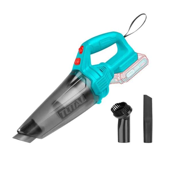 Kit 20V Aspiradora de Mano, Aspiradora Vertical 2 en 1, 2 Baterías, Cargador y Accesorios Total