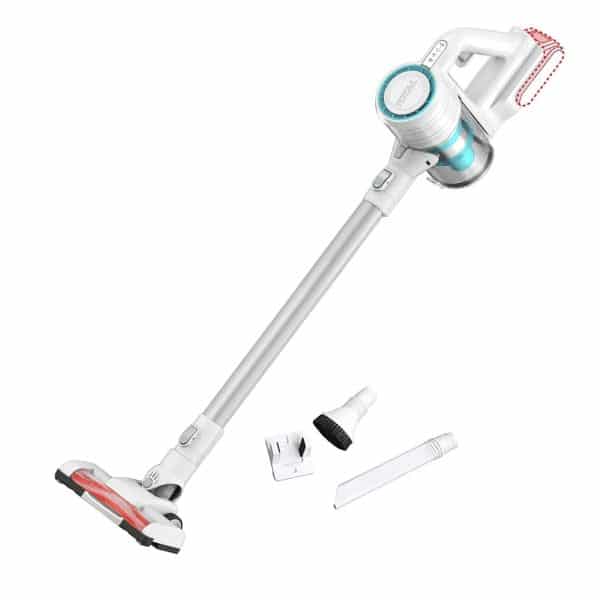 Kit 20V Aspiradora de Mano, Aspiradora Vertical 2 en 1, 2 Baterías, Cargador y Accesorios Total