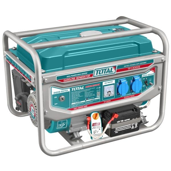 Generador Gasolina (Bencinero) 3.0 kW Arranque Eléctrico Total