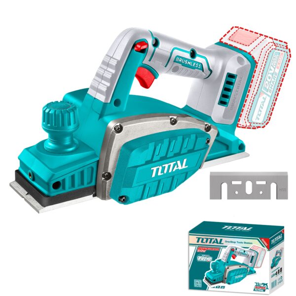Cepillo Carpintero Inalámbrico 20v Total