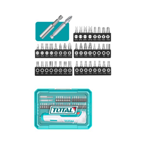 Destornillador Inalambrico 4V 1/4″ 5n.m Total
