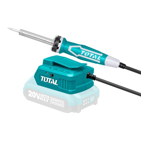 Cautín Lápiz Inalámbrico 20V 40W Litio Ion Total