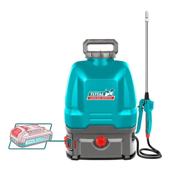 Fumigadora Inalambrica 16L 20V sin Cargado ni Bateria Total