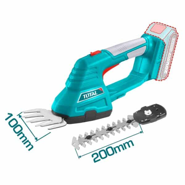 Cortasetos Inalambrico 20V Total