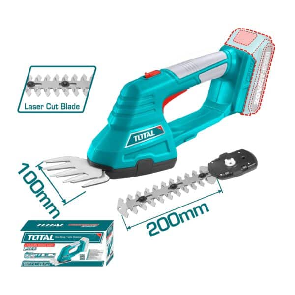 Cortasetos Inalambrico 20V Total