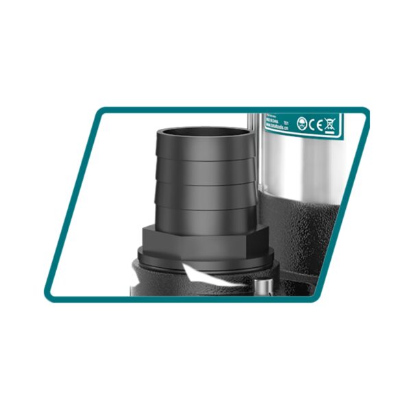 Bomba Sumergible 750W 1hp agua residuales Total